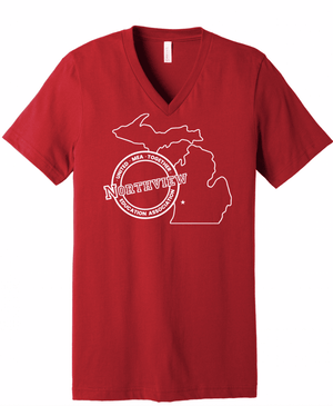 Custom Printed Apparel | Unisex V-Neck T-Shirt | Northview Staff - Northview - 19878