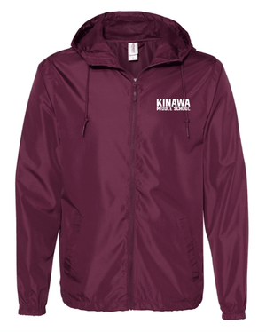 Custom Printed Apparel | Unisex Windbreaker Jacket | Kinawa Middle School - Kinawa Middle School