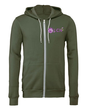 Custom Printed Apparel | Unisex Zip Up Hoodie | LCN Women - LCN Women