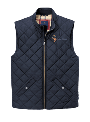 Custom Printed Apparel | Unisex/Men's Brooks Brothers Quilted Vest | Project SEARCH - Project SEARCH