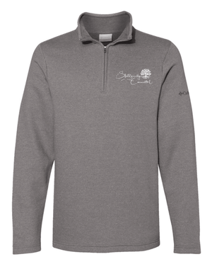 Custom Printed Apparel | Unisex/Men's Columbia 1/2 Zip Pullover | Strategically Connected - Strategically Connected