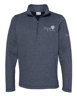 Custom Printed Apparel | Unisex/Men's Columbia 1/2 Zip Pullover | Strategically Connected - Strategically Connected