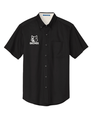 Custom Printed Apparel | Unisex/Men's Custom Button Up Shirt | Hiawatha Elementary - Hiawatha - 19478