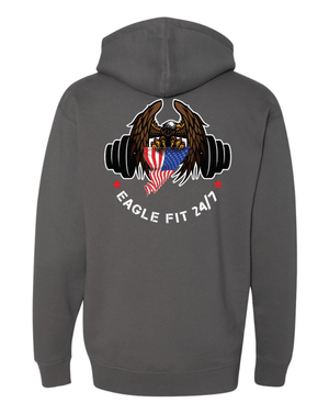 Custom Printed Apparel | Unisex/Men's Custom Hoodie | Eagle Fit - Eagle Fit - 19189