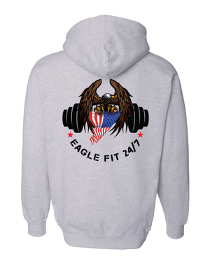 Custom Printed Apparel | Unisex/Men's Custom Hoodie | Eagle Fit - Eagle Fit - 19189