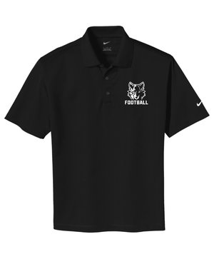 Custom Printed Apparel | Unisex/Men's Custom Polo - Nike Dri - FIT | Okemos Football - Okemos Football - 19518