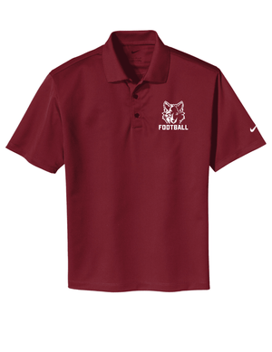 Custom Printed Apparel | Unisex/Men's Custom Polo - Nike Dri - FIT | Okemos Football - Okemos Football - 19518