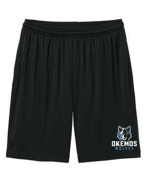 Custom Printed Apparel | Unisex/Men's Custom Shorts with Pockets - Black | Hiawatha Elementary - Hiawatha - 19349