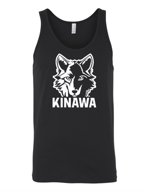 Custom Printed Apparel | Unisex/Men's Custom Tank Top - Black | Kinawa Middle School - Kinawa - 19332