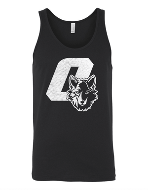 Custom Printed Apparel | Unisex/Men's Custom Tank Top - Black | Kinawa Middle School - Kinawa - 19332