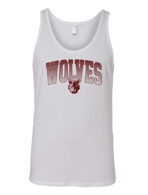 Custom Printed Apparel | Unisex/Men's Custom Tank Top - White | Hiawatha Elementary - Hiawatha - 19349