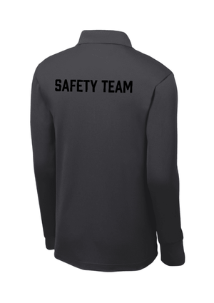 Custom Printed Apparel | Unisex/Men's Long Sleeve Performance Polo | OSL Safety Team - OSL - 19942