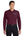 Michigan Department of Education Polo Burgundy front view
