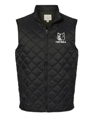 Custom Printed Apparel | Unisex/Men's Quilted Vest | Okemos Football - Okemos Football