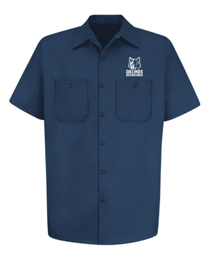 Custom Printed Apparel | Unisex/Men's Uniform Button Up Shirt - Tall | Okemos Operations - Okemos Operations - 19559
