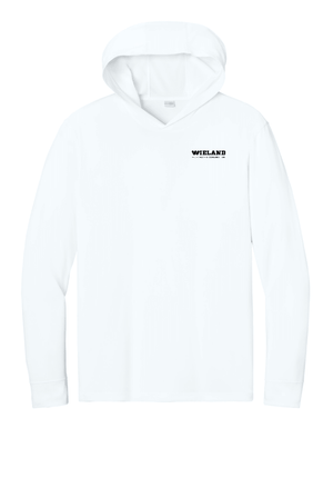 Custom Printed Apparel | Unisex/Men's Workwear Performance Hooded Long Sleeve | WIELAND - WIELAND
