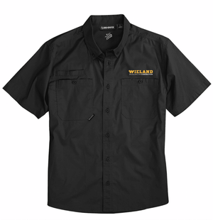 Custom Printed Apparel | Unisex/Men's Woven Stretch Button Up Shirt | WIELAND - WIELAND