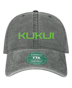 Custom Printed Apparel | Unstructured Low Profile Twill Hat | Kukui - Kukui