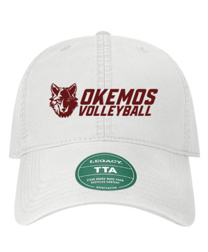 Custom Printed Apparel | Unstructured Twill Hat | CMS Volleyball - CMS Vball - 19852