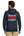 Portland Fire Department Hoodie New Navy back view