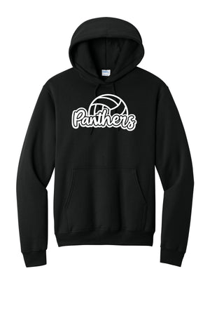 Community Education Apparel Hoodie Jet Black front view