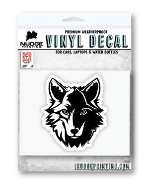 Custom Apparel - Screen Printing - Walk on Wellness - Black Wolf Decal - Walk on Wellness - 15066