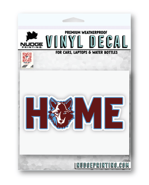Custom Apparel - Screen Printing - Walk on Wellness - HOME Car Decal - Walk on Wellness - 15066