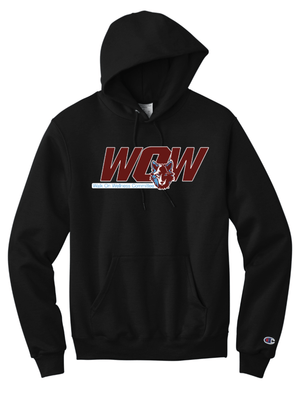 Custom Apparel - Screen Printing - Walk on Wellness - Unisex Adult Champion Hoodie - Walk on Wellness - 15066