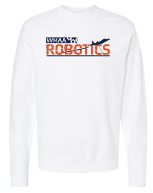 Custom Apparel - Screen Printing - West Michigan Aviation Robotics Club - Adult Unisex Crewneck Sweatshirt - West Michigan Aviation Robotics Club - 14967