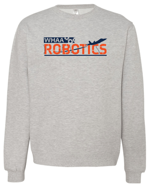 Custom Apparel - Screen Printing - West Michigan Aviation Robotics Club - Adult Unisex Crewneck Sweatshirt - West Michigan Aviation Robotics Club - 14967