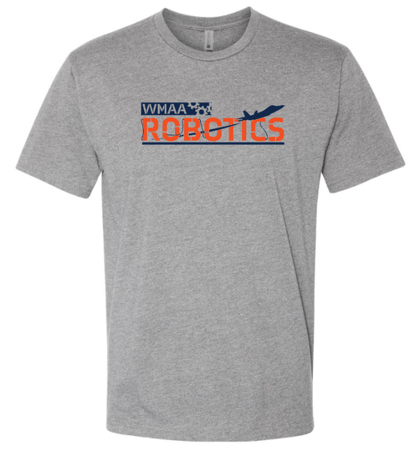 Custom Apparel - Screen Printing - West Michigan Aviation Robotics Club - Adult Unisex T-Shirt - West Michigan Aviation Robotics Club - 14967