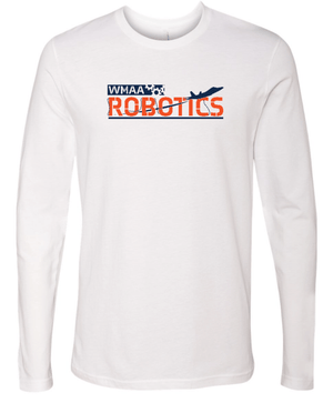 Custom Apparel - Screen Printing - West Michigan Aviation - Unisex Adult Long Sleeve T-Shirts - West Michigan Aviation Robotics Club - 14967