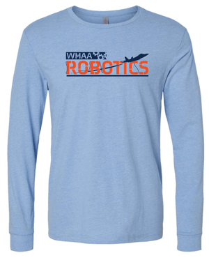 Custom Apparel - Screen Printing - West Michigan Aviation - Unisex Adult Long Sleeve T-Shirts - West Michigan Aviation Robotics Club - 14967