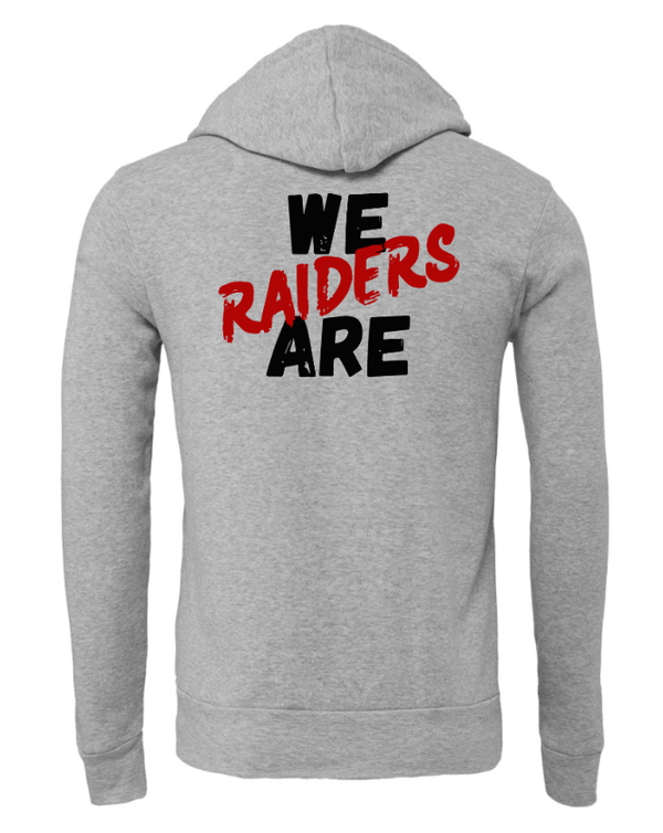 Custom Apparel - Screen Printing - Westwood Back to School - Adult Fleece Hoodie (Grey/ Dark Grey) - Westwood Back to School - 16415