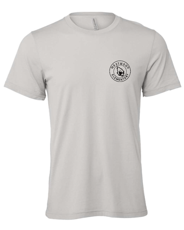 Custom Apparel - Screen Printing - Westwood Back to School - Adult Unisex T-Shirt (Grey) - Westwood Back to School - 16415