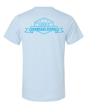 Custom Printed Apparel | Westwood Elementary - Unisex T-Shirt *White / Baby Blue / Black* - Westwood Elementary - 18177