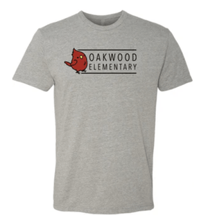 Custom Apparel - Screen Printing - Westwood & Oakwood PTO - Youth Unisex Oakwood Grey T-Shirt - Westwood & Oakwood PTO - 14917