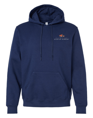 Custom Printed Apparel | WMAA Fall 25 - Premium Blend Hooded Sweatshirt *Cloud Heather / Navy* - WMAA Fall 25 - 18037