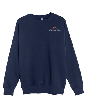 Custom Printed Apparel | WMAA Fall 25 - Unisex Premium Crewneck Sweatshirt *Navy / Charcoal / Seafoam* - WMAA Fall 25 - 18037