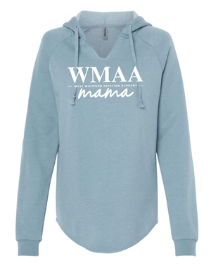 Custom Printed Apparel | WMAA Fall 25 - Women's Lightweight Wave Wash Hoodie "WMAA Mama Design" - WMAA Fall 25 - 18037