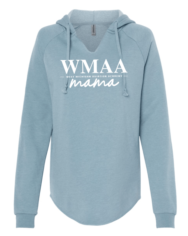 Custom Printed Apparel | WMAA Fall 25 - Women's Lightweight Wave Wash Hoodie "WMAA Mama Design" - WMAA Fall 25 - 18037