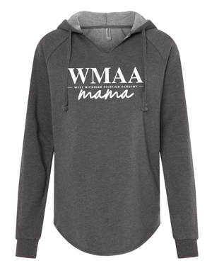 Custom Printed Apparel | WMAA Fall 25 - Women's Lightweight Wave Wash Hoodie "WMAA Mama Design" - WMAA Fall 25 - 18037