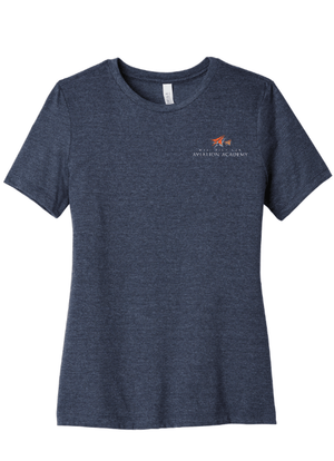 Custom Printed Apparel | WMAA Fall 25 - Women's Relaxed Fit Tee *Navy / Slate* - WMAA Fall 25 - 18037