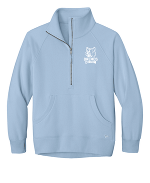 Custom Printed Apparel | Women's 1/2 Zip Sweatshirt | Okemos Choir - Okemos Choir - 19896