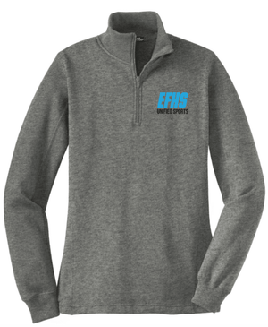 Custom Printed Apparel | Women's 1/4 Zip Sweatshirt | EFHS Unified Sports - EFHS - 19921
