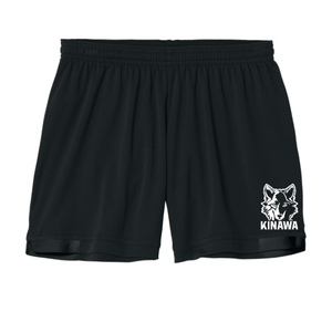 Custom Printed Apparel | Women's 5" Pocketed Athletic Shorts | Kinawa Middle School - Kinawa Middle School