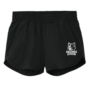Custom Printed Apparel | Women's Athletic Shorts | Okemos Choir - Okemos Choir - 19896