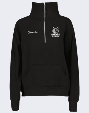 Custom Printed Apparel | Women's Boxy 1/2 Zip | Okemos Choir - Okemos Choir - 19896