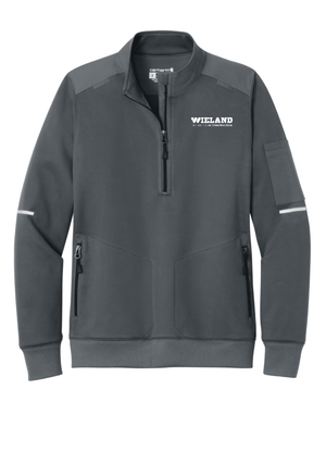 Custom Printed Apparel | Women's Carhartt FLD & RSCU 1/2 Zip | WIELAND - WIELAND