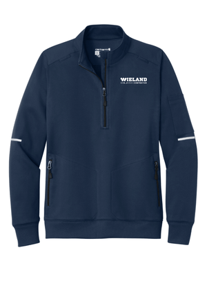 Custom Printed Apparel | Women's Carhartt FLD & RSCU 1/2 Zip | WIELAND - WIELAND